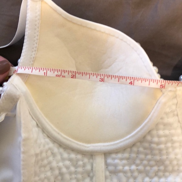 Windsor pearl rhinestone bustier - Picture 5 of 5